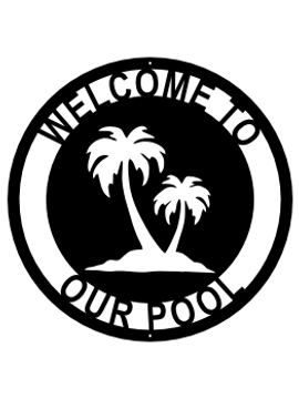 Welcome to our Pool w/Palm Tree